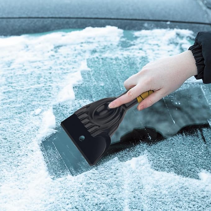 KeFanta Ice Scrapers for Car Windshield, 2 Pack 27'' Snow Removal Brush for SUV and Truck Window, Automotive Winter Accessories