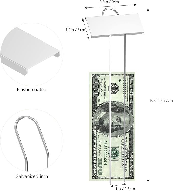 50-Pack Metal Plant Labels, 10.6" Garden Markers Reusable Nursery Tags for Vegetables Herb Flower Seed Greenhouse