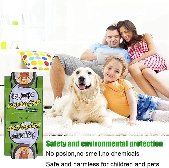 Roach Traps Indoor,Cockroach Trap,Roach Motel,Roach Traps Indoor for Home -15 Pack