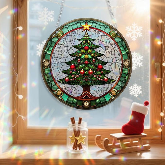 Sun Catchers Indoor Window, Acrylic Rainbow Suncatcher Window Hanging Decoration for Living Room Bedroom Summer Home Balcony Ornaments Decoration