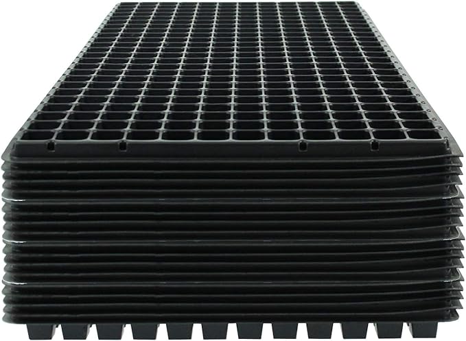 Handy Pantry 288 Common Element Standard Vacuum Plug Tray - 20 Sheets of 288 Cells Each - 12x24 Configuration - Garden, Nursery, Greenhouse, Seed Starting