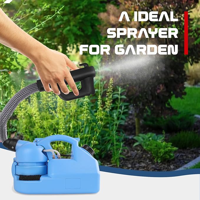 SWANSOFT 7L(1.85 Gallon) ULV Fogger Machine, Electric Atomizer Sprayer, Portable Foggers Machine for Home Indoor