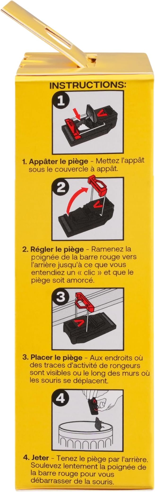 Victor M140B Quick-Kill Easy Set Mouse Trap, 2 Reusable Mouse Traps