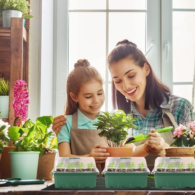 NAMOTEK Seedling Heat Mat, 10" x 20.75" Waterproof Plant Heating Mat, Warm Hydroponic Heating Pad for Indoor Home Gardening Seed Starter,Germination, Greenhouse