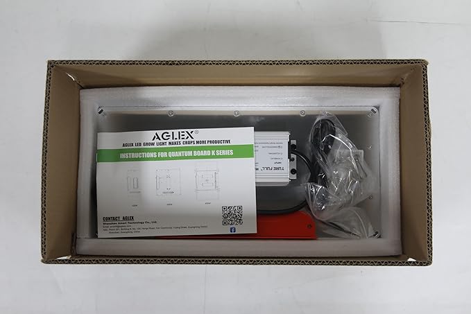 AGLEX K1000 LED Grow Light, 2024 Upgraded Grow Light with Daisy Chain & Dimmable, Full Spectrum Plant Grow Lights for Hydroponic Indoor Plants Seeding