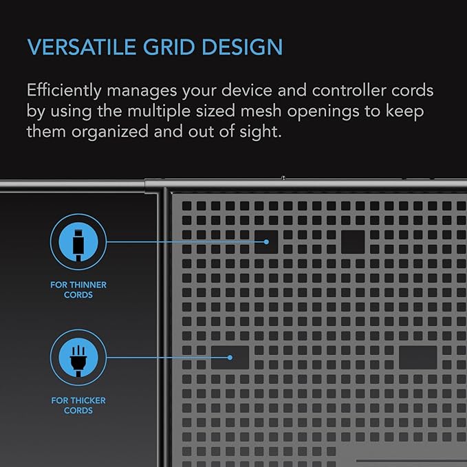 AC Infinity Gear Board, Grow Tent Equipment Board with Cable Management Slots, Steel Wall Organizer Mounts Clip Fans, Controllers, LED Drivers, and Ballasts in 5x5 Grow Tents or Smaller