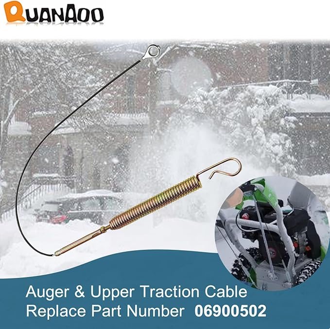 Traction Cable 06900502 for Ariens Pro Deluxe Platinum 24 28 30 32 SHO EFI RapidTrak 921030 921013 921017 921018 Snow Blowers Auger Cable