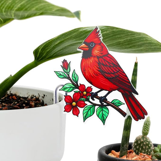 Hanging Planters for Indoor Outdoor Plants-Planters Hanging Plant Red Cardinal Bird Decor Garden Decor Plant Accessories Farmhouse Decor-Gifts Ideas for Mom