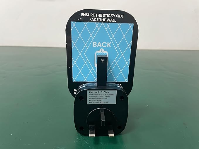 VEYOFLY Fly Trap Indoor, Fruit Fly Traps for Indoors, (2 Device + 6 Refills) Gnat Traps for House Indoor, Fly Catcher Indoor, Plug in Light Flying Insect Trap, Bug Light Killer, Fly Trap