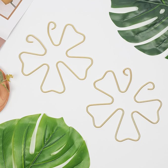 PRETTY JOLLY 5PCS Iron Monstera Plant Support Stakes Premium Plant Stand for Indoor & Outdoor Plants Practical Leaf Holders,Durable Trellis Accessories for Gardening Enthusiasts(Butterfly)