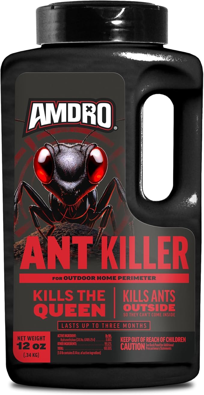 Amdro Ant Killer for Outdoor Home Perimeter, 12oz