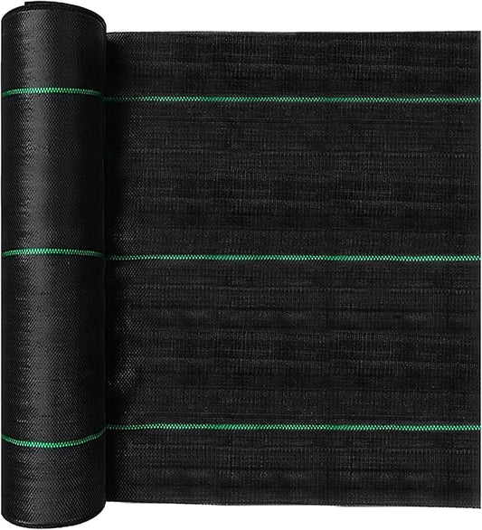 6ftx300ft Garden Landscape Fabric Weed Barrier Fabric Heavy Duty,Weed Blocker Fabric, Geotextile Fabric Under Gravel,Garden Tarp to Prevent Weeds, Landscaping Fabric, Driveway Fabric