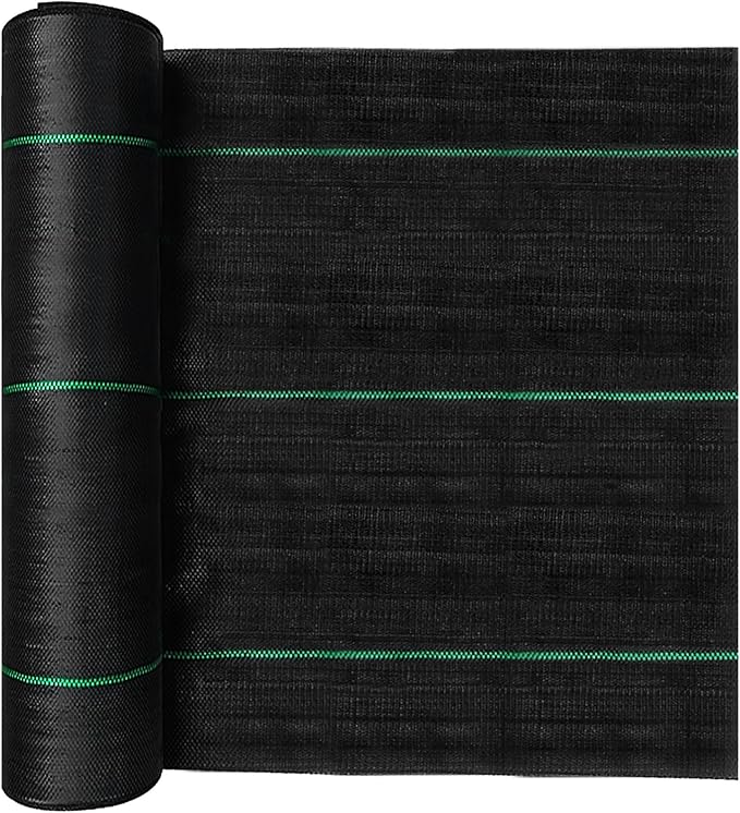 6ftx100ft Garden Landscape Fabric Weed Barrier Fabric Heavy Duty,Weed Blocker Fabric, Geotextile Fabric Under Gravel,Garden Tarp to Prevent Weeds, Landscaping Fabric, Driveway Fabric