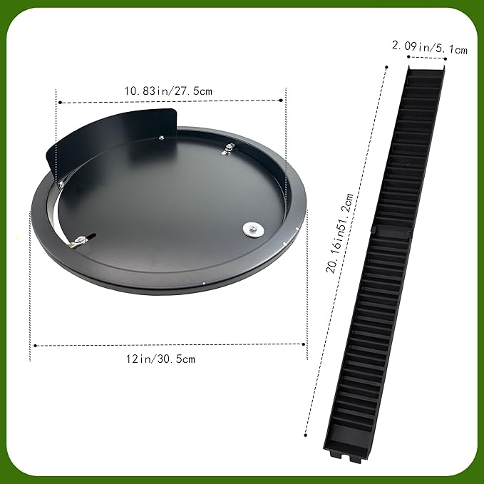 Bucket Lid Mouse Trap Metal 5 Gallon Bucket lid,Strong Metal Material That Cannot be Bitten, auto Reset, Repeat Catch, Indoor Outdoor, Reusable 5 Gallon Bucket Lid, (1Pack)