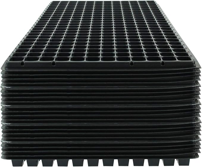 Handy Pantry 288 Common Element Standard Vacuum Plug Tray - 50 Sheets of 288 Cells Each - 12x24 Configuration - Garden, Nursery, Greenhouse, Seed Starting