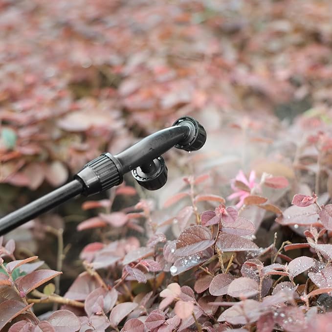WKS1516 4.2 Gallon Backpack Sprayer with Manual Pump, 3 Optional Nozzles, Padded Shoulder Strap, for Pests & Weeds, Watering, and Spraying Plants