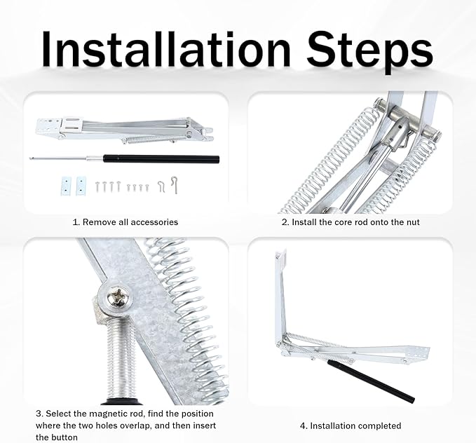 Ycsst Automatic Vent Opener Standard Automatic Roof Vent Opener Solar Heat Sensitive Greenhouse Vent Opener Standard-Lifts 30lb for Hothouse Cold Frame Gardening Tools No Power Needed