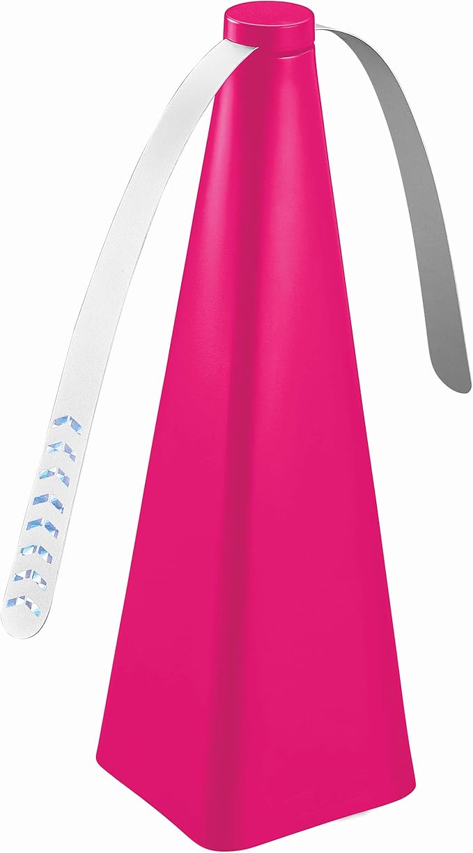 Treva Bug Fan Fly Deterrent with Holographic Blades to Clear Bugs, Mosquitoes, and Flies, Battery Powered Fly Fan