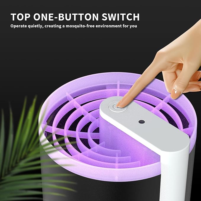 NEXLY MK029 Bug Zapper Trap Indoor Mosquito Zapper Mosquito Killer Fly Traps Flying Insects Zappers Indoor Home UVA Zapper for Bedroom, Livingroom,Studyroom