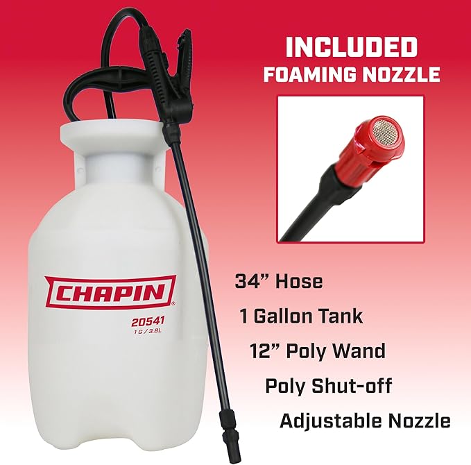 Chapin International 22541, Value Pack, 2-Pack, 1 Gallon Sprayer, 2 Pack, Translucent White