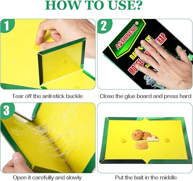 Mouse Trap Bucket Adapted to 5 Gallon Bucket Lid Rat Trap Automatic Reset for Indoor Outdoor Use Reusable (2PCS+STIKER)