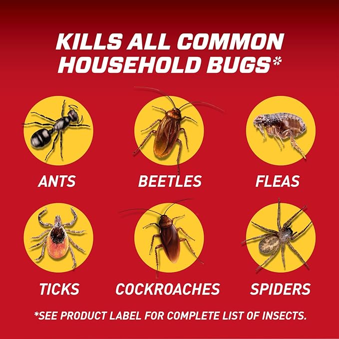 Ortho Home Defense Insect Killer for Indoor & Perimeter2 and Refill Bundle: Long Lasting Bug Barrier, Kills Ants, Roaches, Spiders, 1 gal.
