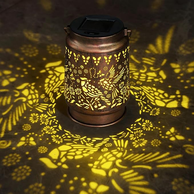 Cardinal Lover Gifts for Mom/Grandma/Women/Sister Cardinal Solar Light Gifts Mother Day Gift Solar Lanterns Outdoor Waterproof Cardinal Lights Led Mason Jar Hanging Lamps Decor for Garden Yard Patio