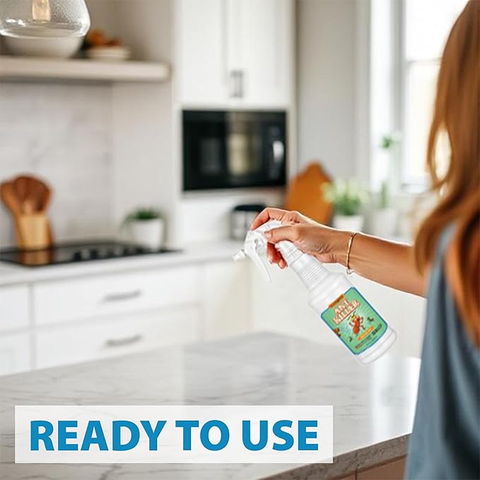 Insect, Lizard & Ant Repellent Bundle - Natural Bug Spray, Gecko Deterrent & Ant Control for Indoor/Outdoor Use - Kid & Pet Safe Plant-Based Pest Prevention for Home, Garden, Patio, Porch