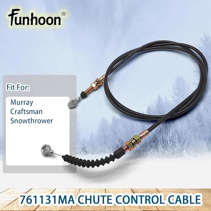 761131MA Chute Control Cable for Murray Dual Stage Snowblowers Snow Thrower