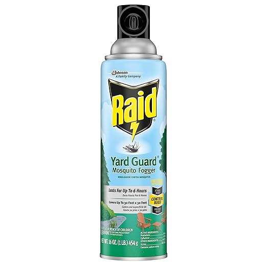Raid Yard Guard Mosquito Fogger 16 oz. (Pack of 3)