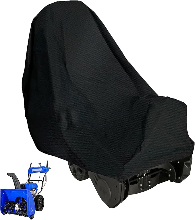 Snow Blower Cover Waterproof Outdoor 600D Heavy Duty Snow Blower Covers for Snowblower Protection, Fit for EGO, Honda, Ryobi, Cub Cadet, Ariens, Troy Bilt, Snow Joe, Toro and PowerSmart