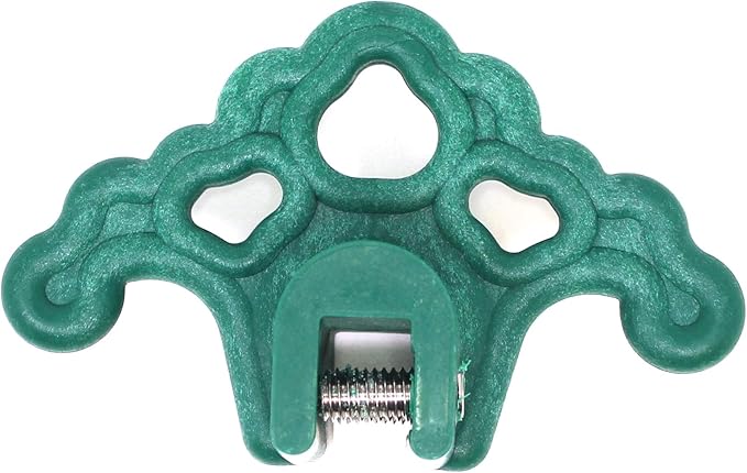 JSP Manufacturing Plastic Roof Ice Guard Snow Guard Snow Stops for Standing Seam Metal Roofing - Multi-Color/Multi-Pack Listing (10, Green)