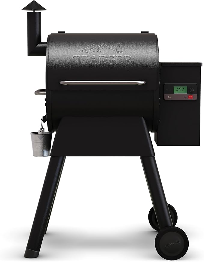 Traeger Grills Pro 575 Wood Pellet Grill & Smoker with Wifi, App-Enabled, Black