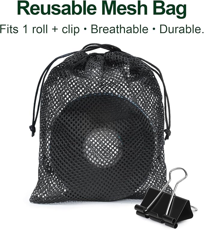 Stretch Plant Tie Tape – Reusable PVC Garden Ties for Plants, Green Flexible Garden Tape for Branches, Vines, Shrubs, Flowers, Trees, Indoor & Outdoor Use (196 ft)