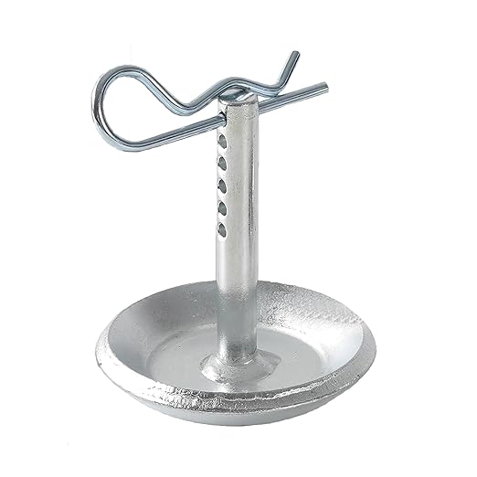 2 Pack Heavy Duty Snow Plow Skid Shoes Replaces Part ATV UTV Polaris K-Plow 2205071 and 2208864 Hardened Steel Snow Plow Non Slip Base with Quick Release Cotter Pins