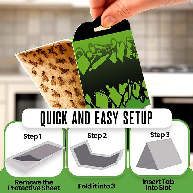 MothMag Pantry Moth Traps with Pheromones – 6 Pack, Non-Toxic Insect Killer for Kitchen, Cupboards, and Food Storage – Indoor Pantry Moth Glue Traps How to Get Rid of Pantry Moths