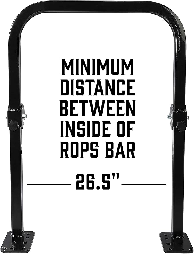 Heavy-Duty ROPSRIDER XHD Tractor Basket, Fits Most Tractor and Zero Turn Mower ROPS Bars, Model MTF100