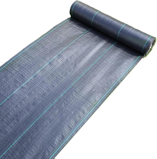 3ftx180ft Weed Barrier Landscape Fabric Heavy Duty, 3.2oz Weed Barrier Garden Fabric, Easy Setup Woven Landscaping Fabric