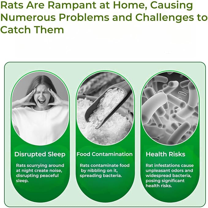 Mouse & Rat Glue Traps -12 Pack Large Strong Adhesive Pest Control Boards for Rodents, Cockroach, and Insects - Safe, Non-Toxic Sticky Traps for Home and Commercial Use (881, 12)