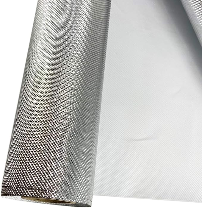 HFS(R) 6Mil Diamond Film Foil Roll Highly Reflective Aluminum Mylar for Grow Rooms and Greenhouses 4FT x 25FT