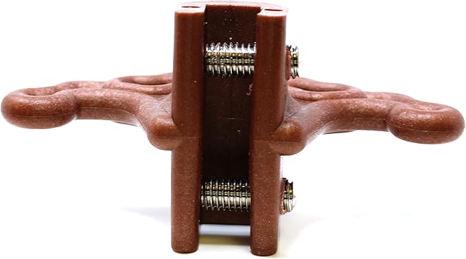 Plastic Roof Ice Guard Snow Guard Snow Stops for Standing Seam Metal Roofing - Multi-Color/Multi-Pack Listing (50, Bronze)