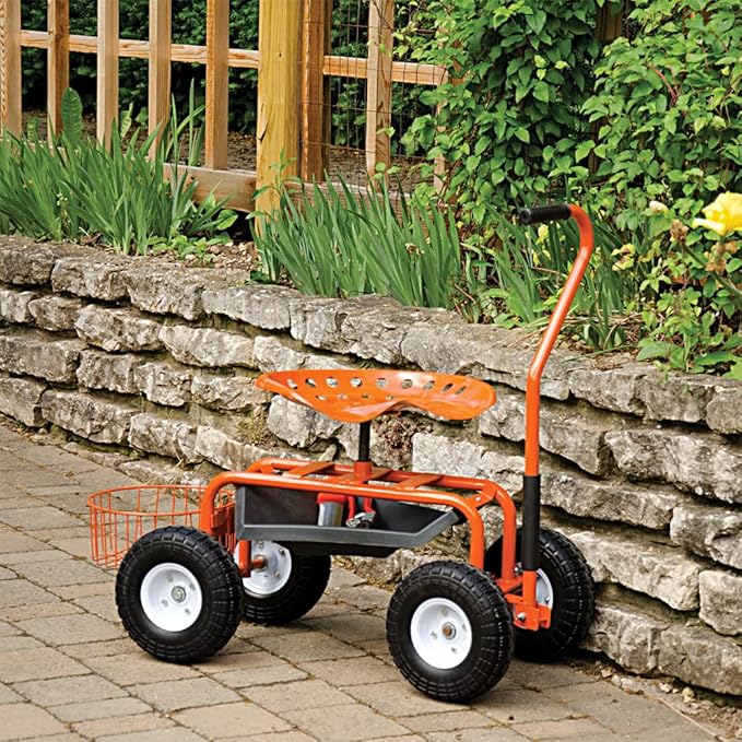 A.M. Leonard Garden Scoooter with Flat-Free Tires
