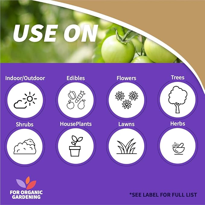 Bonide Captain Jack's Neem Max, 128 oz Ready-to-Use Spray Cold Pressed Neem Oil, Multi-Purpose Insecticide, Fungicide, Miticide and Nematicide for Organic Gardening