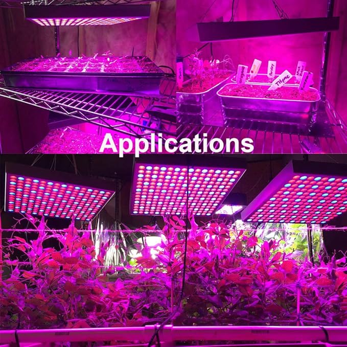 Diboys LED Grow Lights, 75W Growing Lamp Bulbs for Indoor Plants, Red Blue Full Spectrum Plant Light for Seedling, Gardening, Hydroponics, Greenhouse