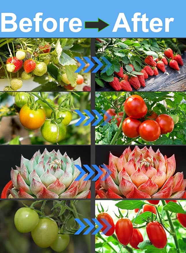 Grow Tent Kit Complete System High Reflective Mylar Indoor Grow Tent Hydroponics Growing Tent with Full Spectrum LED Grow Light Observation Window, Ventilation Fan,Carbon Filter (48"x24"x80")