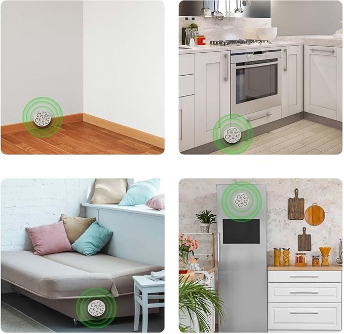 Peppermint Oil to Repel Mice and Rats, 4 Pack for Car Engines, Mouse Repellent Keeping Rodents Out of House Garages, Human Pet Dog Plant Safe