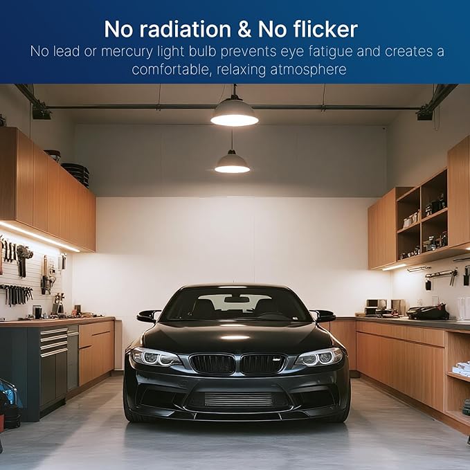 FLSNT ED28 LED Bulb 39W 6000LM, 175W HID Equivalent, 4000K Cool White, E39 Mogul Base, Ballast Compatible Type A, HID-Ready LED, 120-277V via Ballast, Clear Cover, ETL Listed, Non-Dimmable