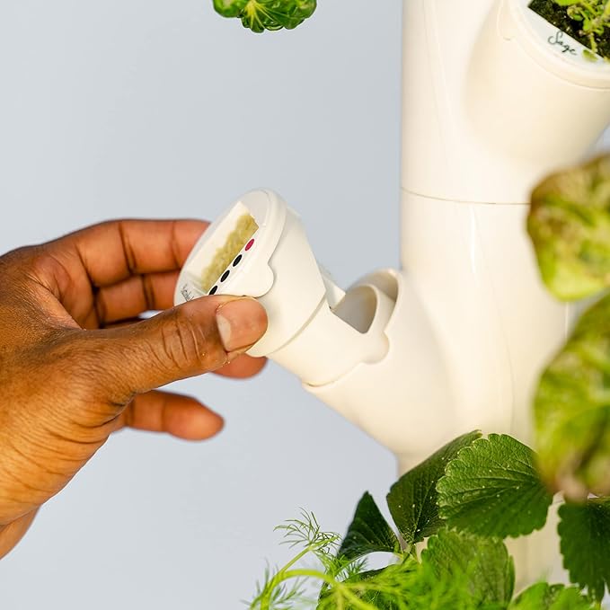 Gardyn yPods - Use with All Home Vertical Indoor Garden Hydroponics Growing System Kits - ABS-Plastic yPods for Vertical Hydroponic Garden Towers - Gardyn Vase Hydroponic Accessories - 10 Pack