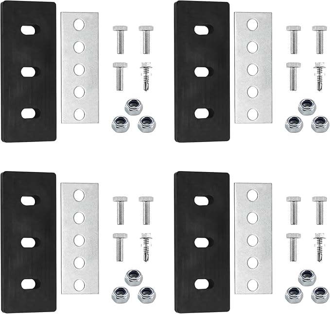 Cenipar 1/4" Snow Blower Impeller Modification Kit-4-Blade Universal-for Modifies 2-Stage Machine, Improve Efficiency of The Snow Blower(4)