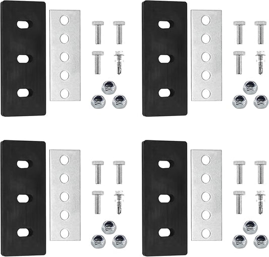 Cenipar 1/4" Snow Blower Impeller Modification Kit-4-Blade Universal-for Modifies 2-Stage Machine, Improve Efficiency of The Snow Blower(4)